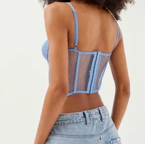 Urban Outfitters Blue Corset Top thumbnail 2