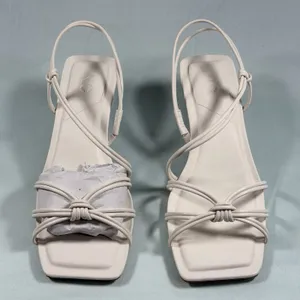 I.N.C. International‎ Concepts Size-9.5 M Women's Nahari Dress Sandals White thumbnail 4