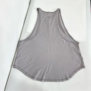 Lululemon Pima Cotton Racerback Tank Top Lavender Sporty Athleisure thumbnail 5