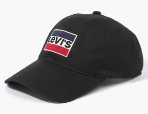 Black Levis Embroidered logo Cap thumbnail 1
