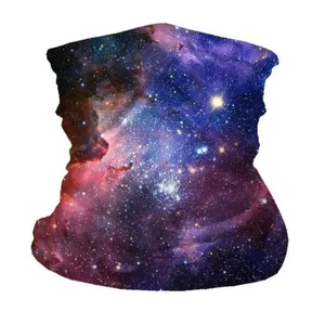 New in Package Unisex Galaxy Space Neck Gaiter Mask Buff Headband thumbnail 1
