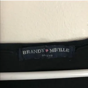 Brandy Melville LA Bones Tank Top Black Crop Skeleton thumbnail 4