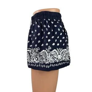 NEW Edikted Hidi Bandana Paisley High Rise Mini Wide Leg Flare A-Line Skirt XS thumbnail 2