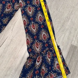 Anthropologie Uncle Frank Dress Ruffle Long Sleeve XS 100%rayon style 33350 USA thumbnail 12