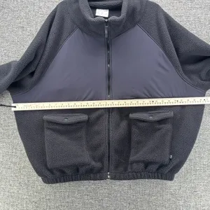 Blogilates Sherpa Fleece‎ Jacket Black 1X thumbnail 9