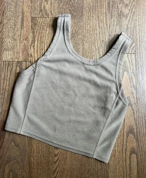 Lululemon Ribbed Softstreme Tank Top Size 4 thumbnail 1