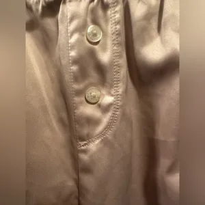 Abercrombie & Fitch Satin Sleep Pants- Blush thumbnail 7