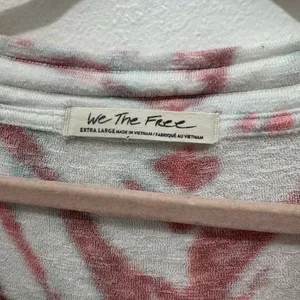 We The Free Pink & White Tie-Dye Pullover Hoodie thumbnail 8