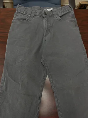 Carhartt Mens Relaxed Fit Pants in Gravel Grey Size 30x32 thumbnail 2