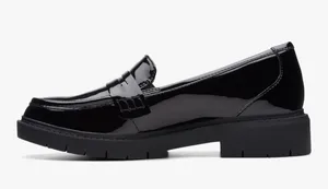 NEW Black Patent Clarks Westlynn Ayla Loafer Shoes 11 $95 thumbnail 7