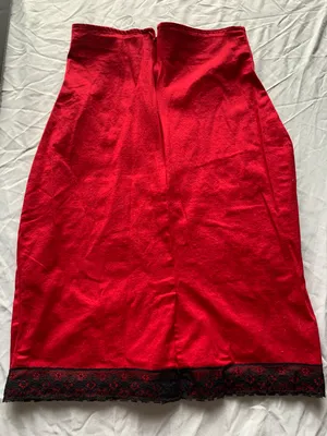 Rock Steady Red and Black Skirt Size Small By thumbnail 2