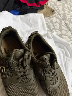 G by Guess Men's Olive Mesh Low-Top Sneakers thumbnail 4