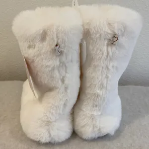 Women's LC Allover Faux Fur Tall Boot Slipper thumbnail 3