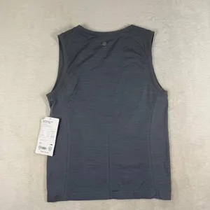 Athleta Momentum Flex Muscle Tank Gray Heather Sleeveless Training Top 860887 M thumbnail 5