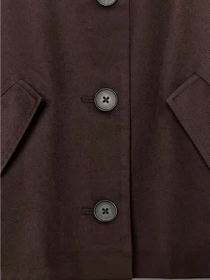 NWT ZARA CROPPED LAPEL JACKET SIZE L thumbnail 9