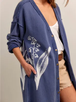 Free people Dutch maxi cardi new XS thumbnail 3