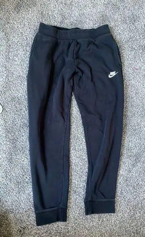 Nike Black Jogger Sweatpants thumbnail 1
