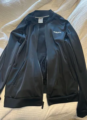 Adidas 3 Stripe  Track Full Zip Black Jacket thumbnail 1