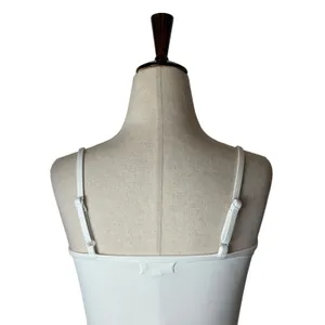 Good American Bodysuit Womens Small White Scoop‎ Neck Adjustable Straps Layering thumbnail 7