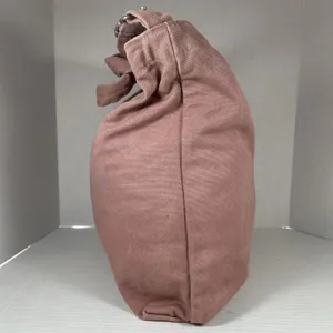 Baggu Pink Tote Bag Boho Cottagecore thumbnail 4