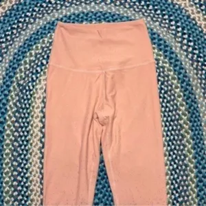 Beyond Yoga Pink Sparkle Leggings Size‎ Small Athletic Gym Workout Athleisure thumbnail 2