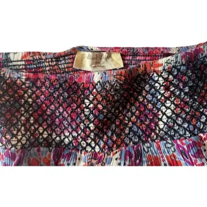 Altar'd State Women's Multi/Pink Flowy Shorts - Elastic Waistband - M Boho thumbnail 5
