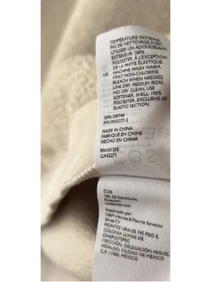 COS Sweatshirt Women Medium Sherpa Fleece Teddy Pullover Oversized Crewneck thumbnail 13