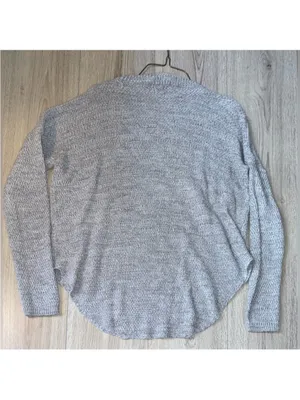 Don’t ask why American eagle grey gray crewneck sweatshirt crew sweater thumbnail 2