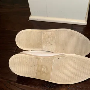 Frye White Leather Low-Top Sneakers thumbnail 6