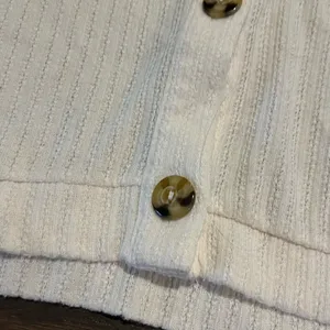 Women's Cream Button Down Shirt Size M thumbnail 2