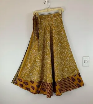Reversible Maxi Wrap Skirt BINW109 thumbnail 1