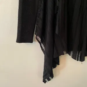 Free People Black Lace Boho Sheer Whimsygoth Blouse Feminine Women's size XS thumbnail 4