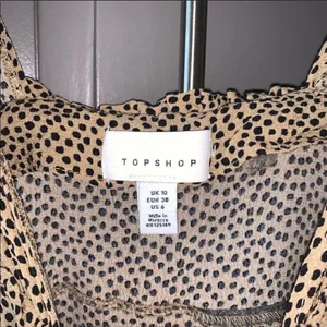 ✨ TOPSHOP animal print button up maxi dress ✨ thumbnail 7