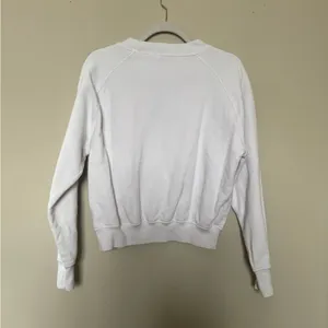 Good American White Crew Neck Sweater thumbnail 5