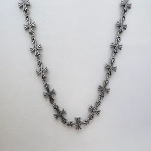 Cross Necklace for Men Women,Streetwear Punk Hip Hop Unisex Style thumbnail 1