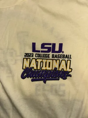 LSU 2023 Baseball Championship T-Shirt thumbnail 2