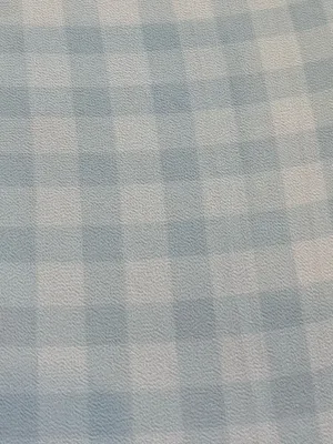WAYF Blue White Gingham Wrap Ruffle Hi Low Midi Dress NWT M Cottagecore thumbnail 15
