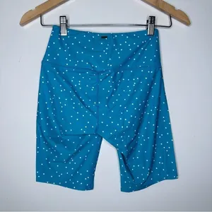 O’Neill NWT Aqua Las Flores Saphira Polka Dot Biker Shorts Size XS thumbnail 5
