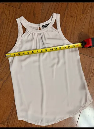 Express lite Pink tank top blouse- size XSmall thumbnail 6