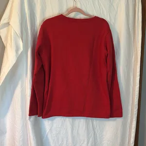 Creative Apparel Red Ball State University Long Sleeve Shirt thumbnail 4