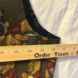 Vtg Winnie The Pooh Embroidered Vest size small thumbnail 6