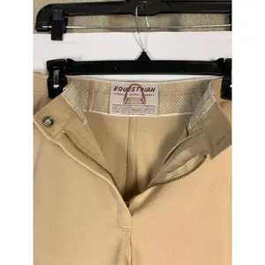 Equestrian Correct Women’s Breeches Size 6 Beige Knee Patch Stretch Pants thumbnail 11