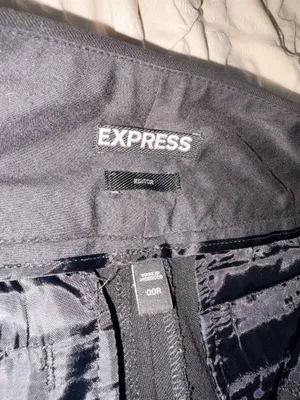 Black Express Dress Pants  thumbnail 3