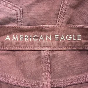 American Eagle Highest Rise Mom Short Distressed Denim Rose Pink Size 8 thumbnail 6