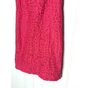 Lilly Pulitzer Pink Lace Mini Dress Sweetheart Anchor Zipper Summer Party Dress thumbnail 10