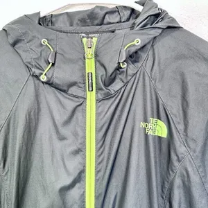 The North Face Black Lightweight‎ Windwall Hooded Windbreaker Women's Size Small thumbnail 9