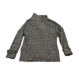 FREE PEOPLE Wool Blend Tweed Boucle Peacoat Double Breasted Moto Jacket S thumbnail 3