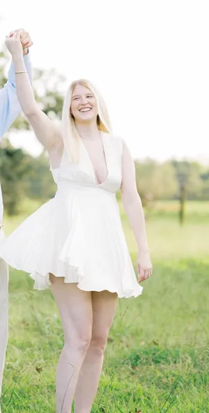 Abercrombie Plunge Pleated Mini Dress thumbnail 3