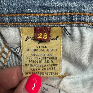 7 for all Mankind Rocker Silhouette Low Rise Medium Wash Jeans Flare Bootcut 28 thumbnail 7