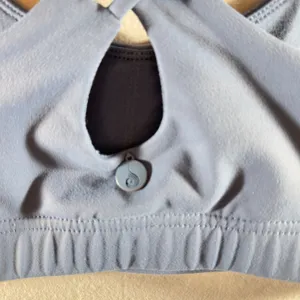 455 | Ryderwear Blue Strappy Cross Back‎ Sports Bra Womens Activewear thumbnail 6